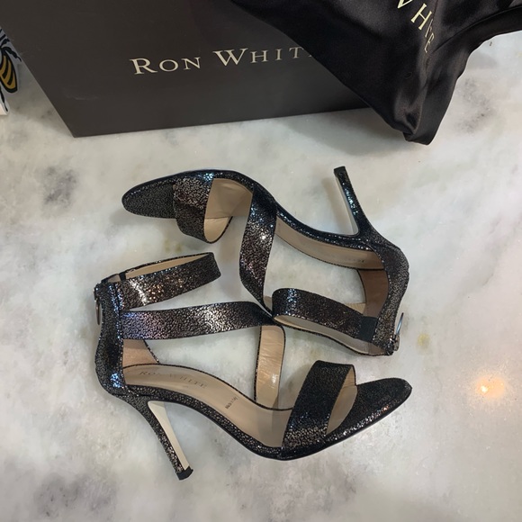 Ron White Belinda Italian sandals/heels - size 37 - Picture 3 of 10